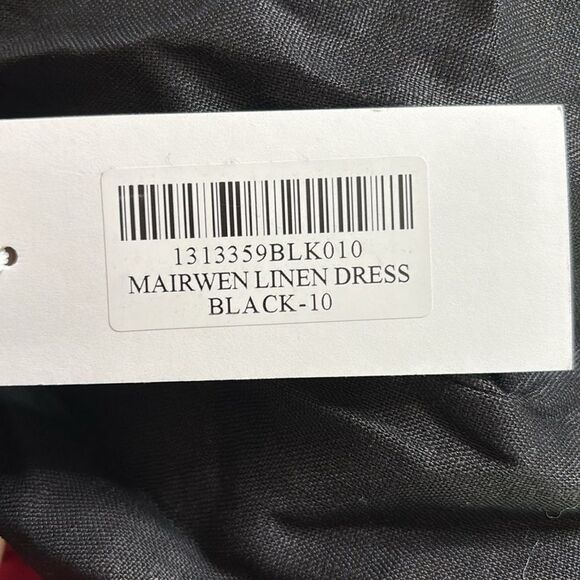 Reformation Mairwen Linen Cutout Rosette Mini Dress NWT $218 - Picture 7 of 7